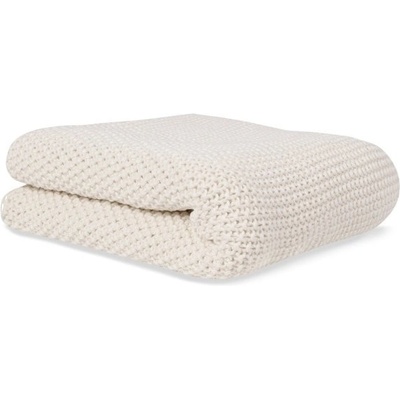 Bonjourbébé dětská pletená deka organická bavlna Beige