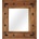 vidaXL Огледало, акациево дърво масив, 50x50 см (246307)