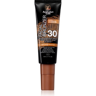 Australian Gold Facial Bronzer серум с бронзър SPF 30 50ml