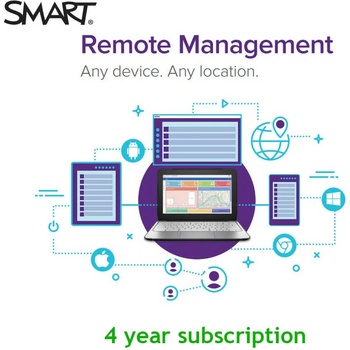 Smart Technologies Софтуер SMART Remote Management - 4-годишен абонамент (SRM-4)