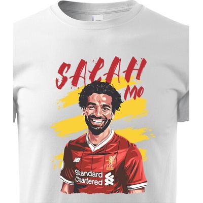 Dětské tričko Mohammed Salah BíláCanvas Dětské tričko Bezvatriko.cz 1913