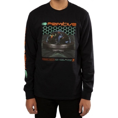 Primitive RESEARCH LS TEE Black