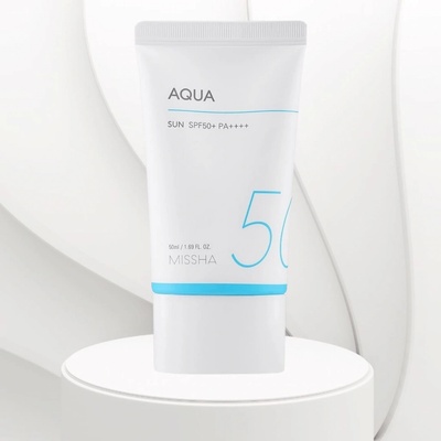 Missha All Around Safe Block Aqua Sun Gel SPF50+/PA++++ opalovací krém s gelovým základem 50 ml – Zboží Dáma