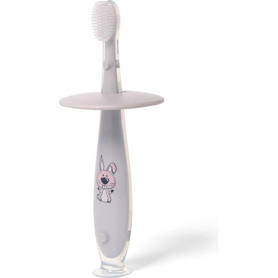BabyOno Zubná kefka pre deti 12m + Grey