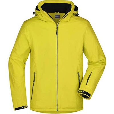 James & Nicholson pánska zimná bunda JN1054 Yellow