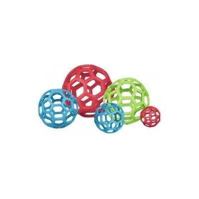 JW Hol Ee dierovaná lopta fialová 5 cm