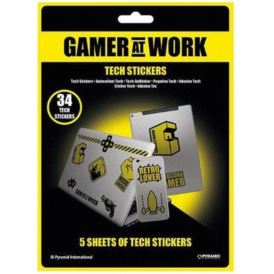 Technické samolepky Gamer