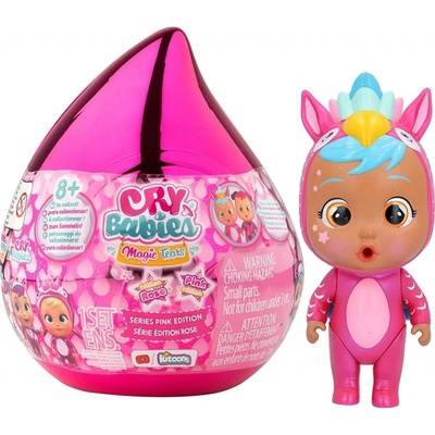 TM Toys CRY BABIES MAGIC TEARS magicské slzy růžová edice