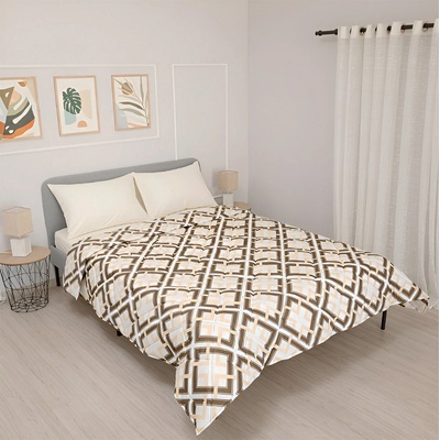 EmonaMall Единичен спален комплект с олекотена завивка EmonaMall Жасмин, 150/210см - Код S18492 (S18492-3800237627240)