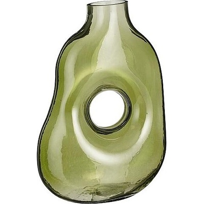 MICA ВАЗА СТЪКЛЕНА JAY 18x10.5x25см СВ. ЗЕЛЕНА (1126956)