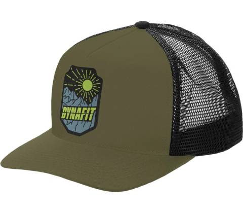 Dynafit Patch Trucker Cap zelená/čierna