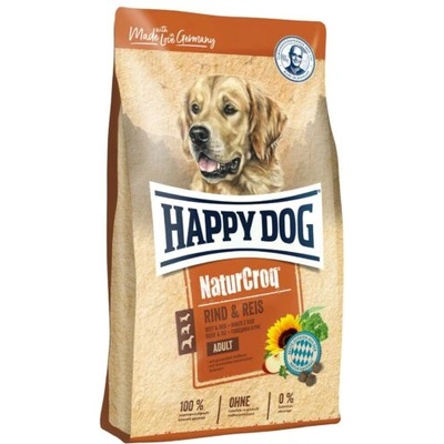 Happy Dog NaturCroq Rind & Rice Adult 15 kg