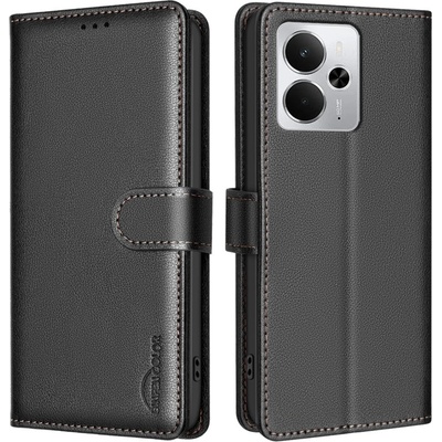 Binfen knížkové pouzdro na Realme 14 5G - černé – Zbozi.Blesk.cz