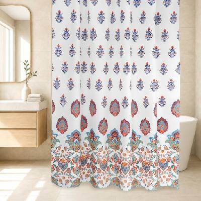 Bellatex Koupelnový závěs, Ornament - 180x200 cm