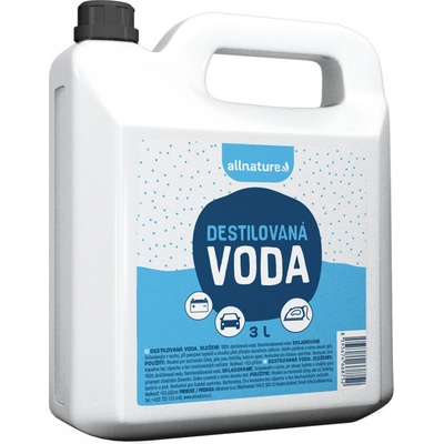 Allnature Destilovaná voda 3 l – Zboží Mobilmania