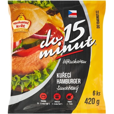 Vodňanské kuře Vodňany Hamburger kuřecí smažený 1 kg – Hledejceny.cz