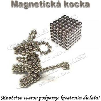 Magnetická NEOKOCKA magnetické guličky 216ks 3mm