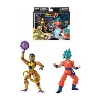 Dragon Ball Z Фигурки на Герои Dragon Ball Super Dragon Stars: Golden Frieza vs Super Saiyan Blue Goku 17 cm