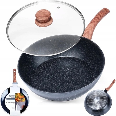 Tradiční pánev Vilde Black Line 28 cm, granitová