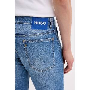 HUGO Blue HUGO сини дънки slim fit мъжки Ash (50555955)