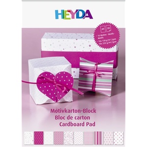 HEYDA Розов комплект от 20 листа картон A4 204712101 (204712101)