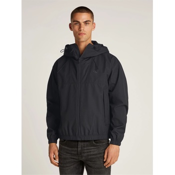Image 1 of Calvin Klein Jeans Men's Long Sleeve Windbreaker - CK Black