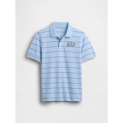 GAP dětské polo tričko s logem modrá