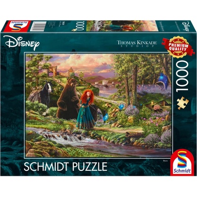 Schmidt Thomas Kinkade Disney Merida 1000 dílků