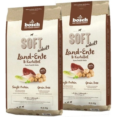 Bosch Soft Adult Kachna & brambory 2 x 12,5 kg