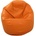 Pufrelax Калъф за пуф, 210л. , Relaxo - Orange, (Не съдържа пълнеж), Еко кожа