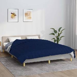 Pure Line Home Тежко одеяло синьо 220x235 см 15 кг