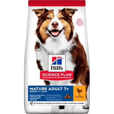 Hill’s Science Plan Mature 7+ Medium Chicken 14 kg