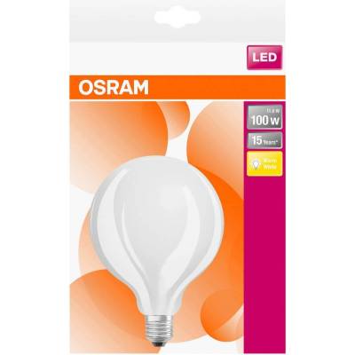 Osram LED A++ A++ E E27 tvar globusu 10 W teplá bílá