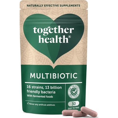 Together Health Multibiotic Prírodné multibiotikum probiotiká + prírodné fermentované zložky 30 kapsúl