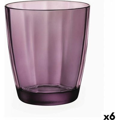 lsa Bormioli Kádinka Bormioli Rocco Pur Fialová glass 6 x 305 ml