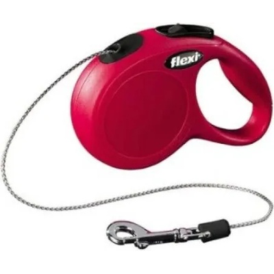 flexi NEW CLassic Cord XS - 3m, до 8kg ЧЕРВЕН (20587129)