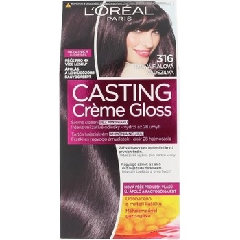 L'Oréal Casting Creme Gloss 316 tmavě fialová 48 ml