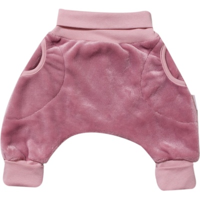 MKcool Tepláčky Baggy rostoucí wellsoft MK2227 starorůžové