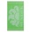 SUNDEK Хавлиена кърпа Sundek Logo towel - Green (Fluo Green)