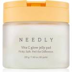 NEEDLY Vita C Glow Jelly Pad почистващи тампони за озаряване на лицето с витамин С 60 бр