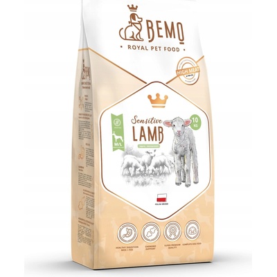 Bemo sensitive hypoalergénne s jahňacím mäsom 10 kg M/L