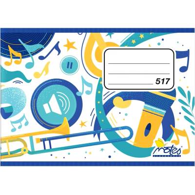 NOTES Bohemia Sešit notový 8l