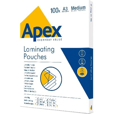 APEX Medium A3 125mic 100бр. гланцово фолио за горещо ламиниране 6003401 (6003401)