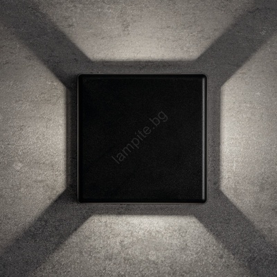 Kanlux 39182 - LED външен стенен осветител REFAZI LED/6W/230V IP54 черен (KX2660)