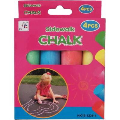 Тебешир джъмбо 4 цв. hk-1235-4