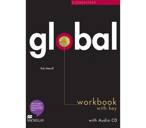 Global Elementary Workbook with key + CD