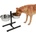 Kerbl Twin Feeder - Стойка с две метални купи 2 x 2800 ml - 82258