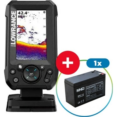 Lowrance Sonar Eagle 4X + Akumulátor
