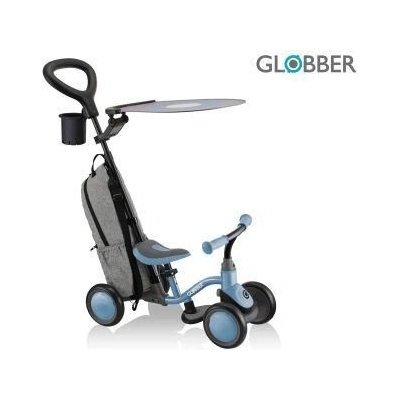 Globber 3v1 Deluxe Learning Bike 3in1 Deluxe modrá