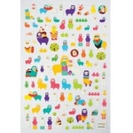 Kolorowe Baloniki Mini stickers Itsy bitsy Lama
